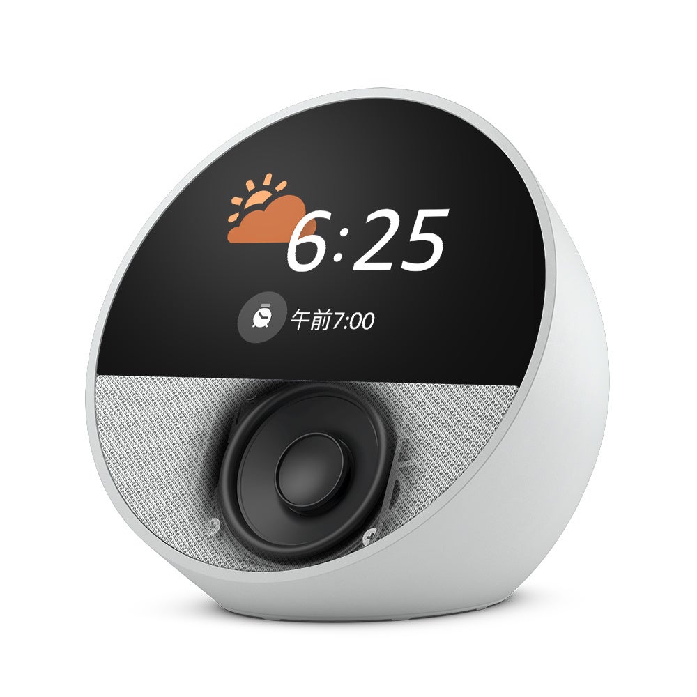 Amazon、Alexa搭載スマートアラームクロック「Echo Spot（2024年発売