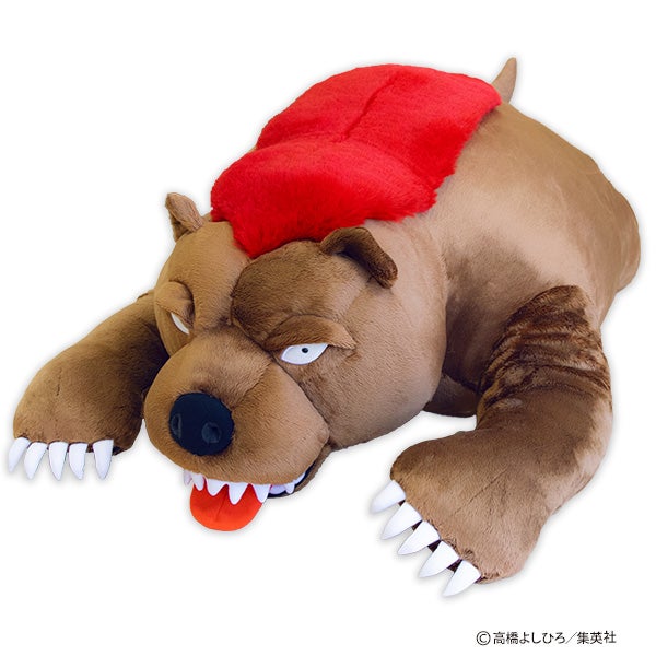 漫画『銀牙 -流れ星 銀-』より凶熊“赤カブト”がFaNeMaで初のぬいぐるみ