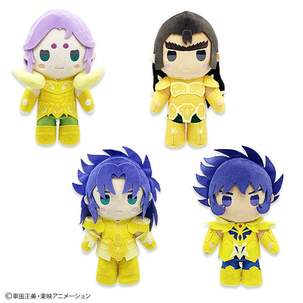 TVアニメ『聖闘士星矢』より「フォルメイツあくちょんぬいぐるみ 黄金