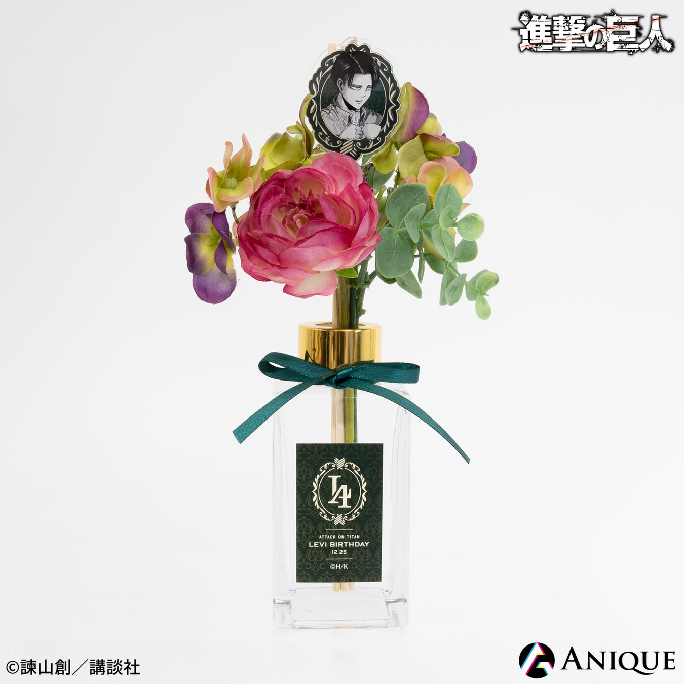 進撃の巨人 リヴァイ アニーク バースデー プリザーブドフラワー