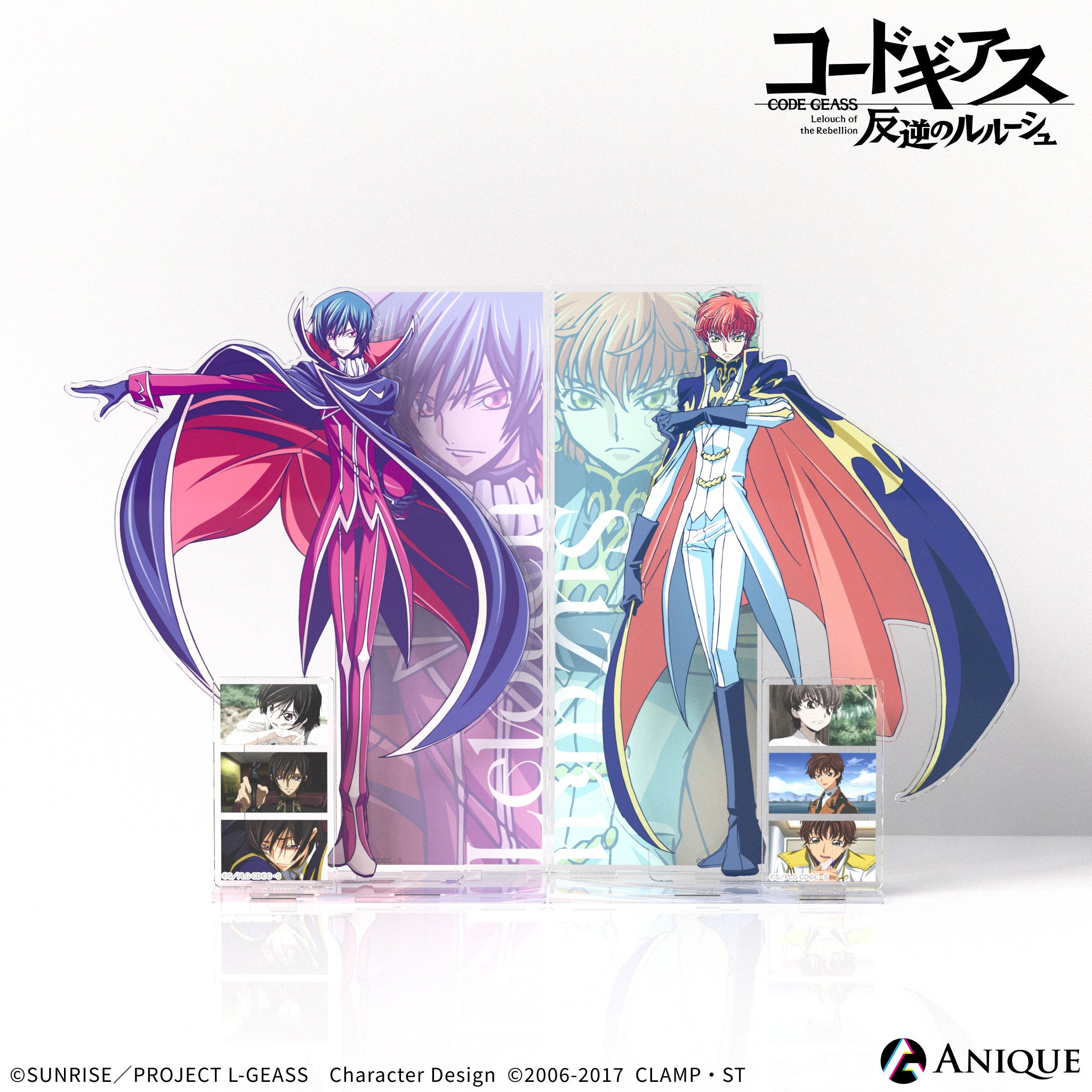 コードギアス 反逆のルルーシュ』より、オリジナルグッズがAnique