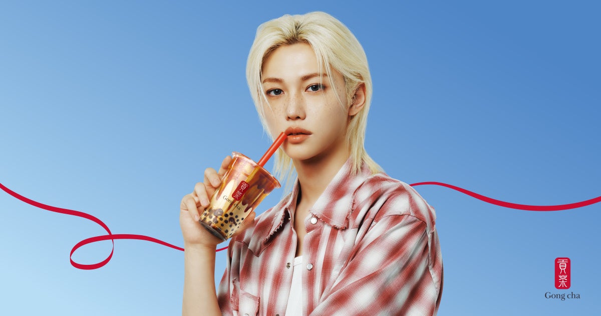 Stray Kids Felixがグローバルアンバサダーに就任 国内ゴンチャ全店に