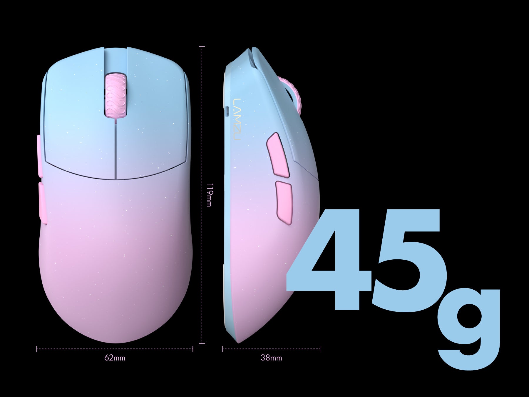 マウス・トラックボール LAMZU MAYA X 8K REJECT SPECIAL EDITION