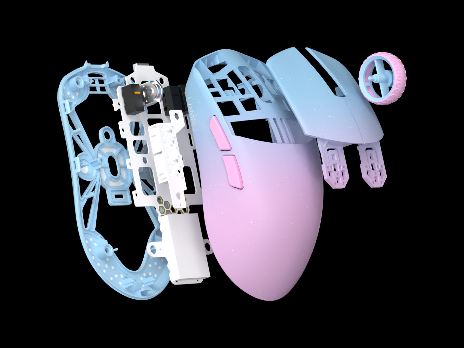 REJECT GEAR】LAMZUとコラボレーションしたワイヤレスゲーミングマウス