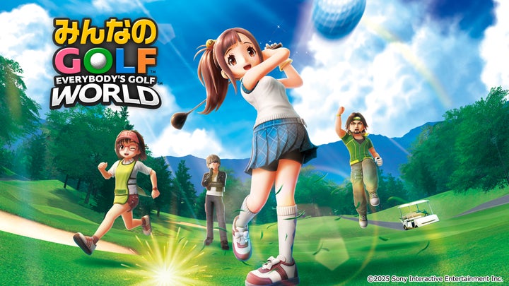 PlayStation®5/Nintendo Switch™/STEAM®「みんなのGOLF WORLD」 9月4日