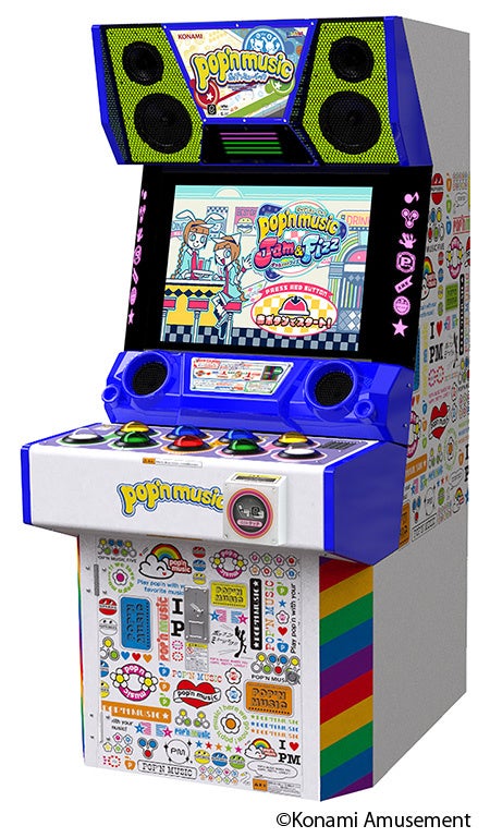 最新作『pop'n music Jam&Fizz』が稼働開始！ | 株式会社コナミ