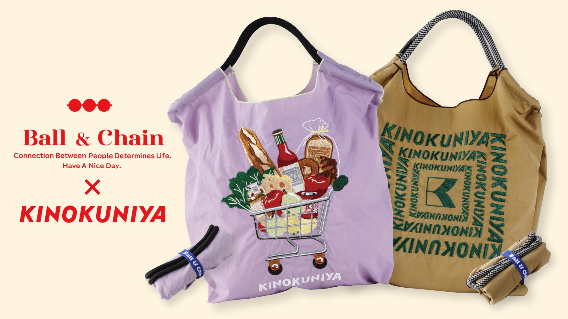 BALL＆CHAIN×KINOKUNIYA】個性的でおしゃれな刺繍デザインが魅力