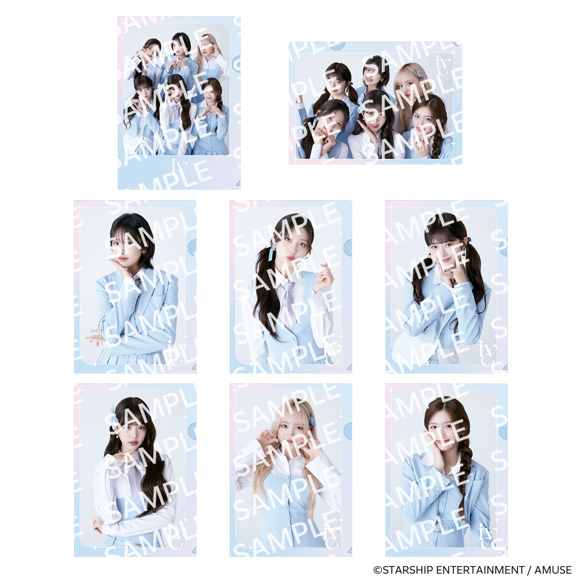 IVE FROM STARSHIP ENTERTAINMENT WITH AMUSE」の 新商品がバンダイ