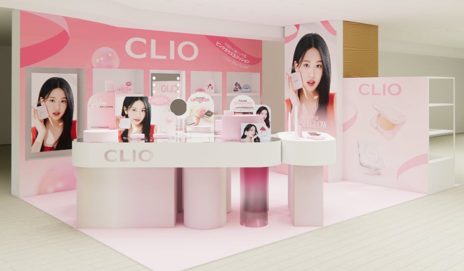 渋谷ロフトにCLIO（クリオ）の期間限定POP-UP STOREがOPEN。春の新作