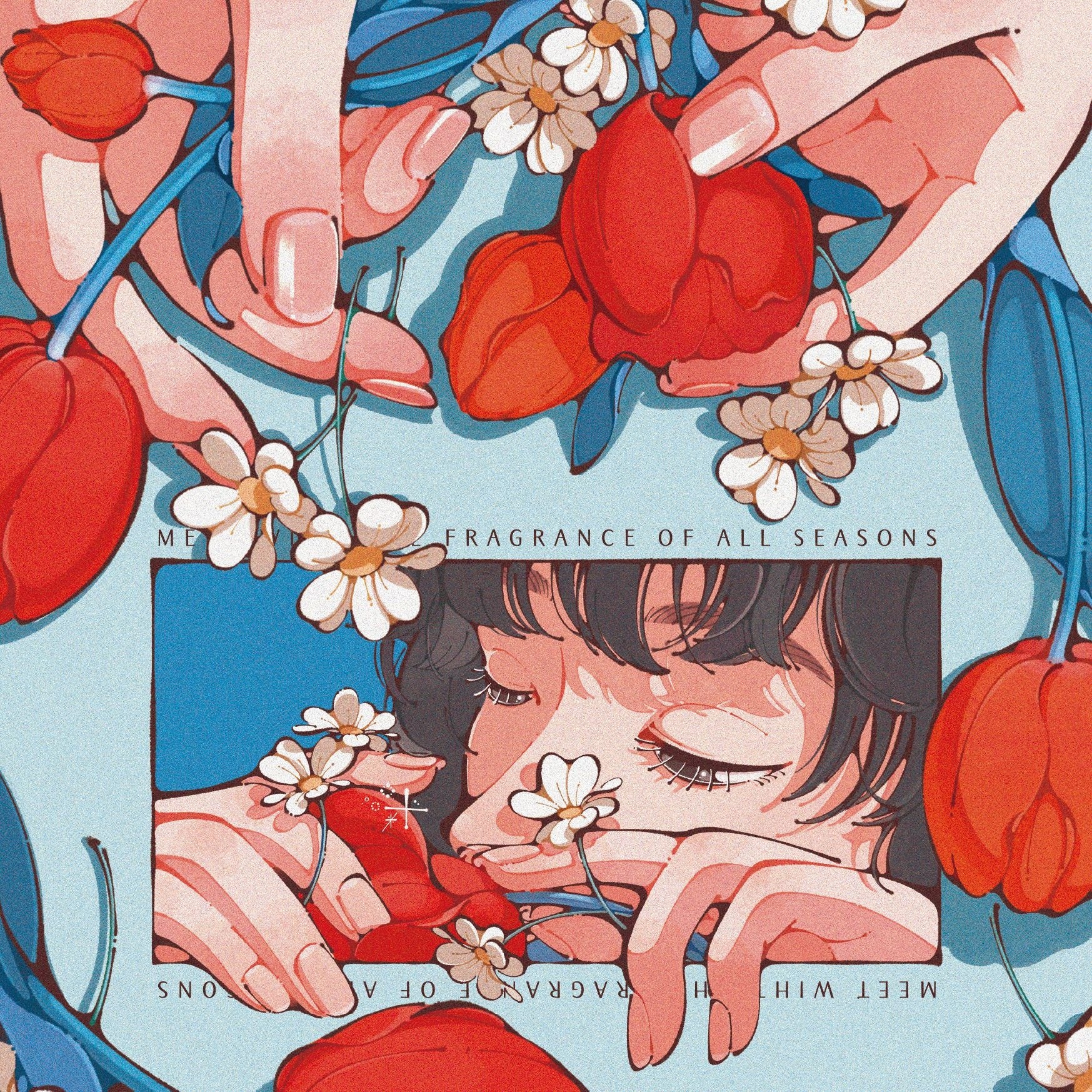 柔らかな線でレトロポップなイラストを描く日菜乃の作品集発売記念展