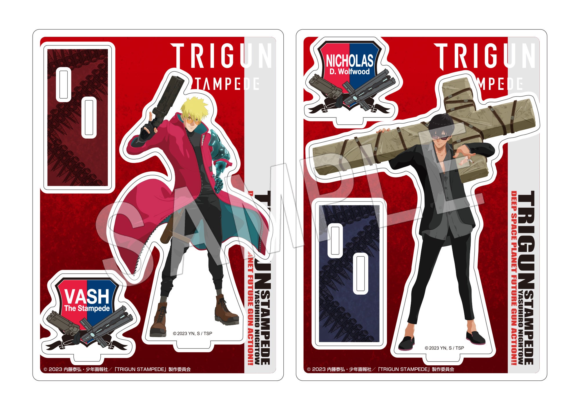 TRIGUN STAMPEDE』POP UP SHOP in OIOIの商品情報を公開！ヴァッシュと