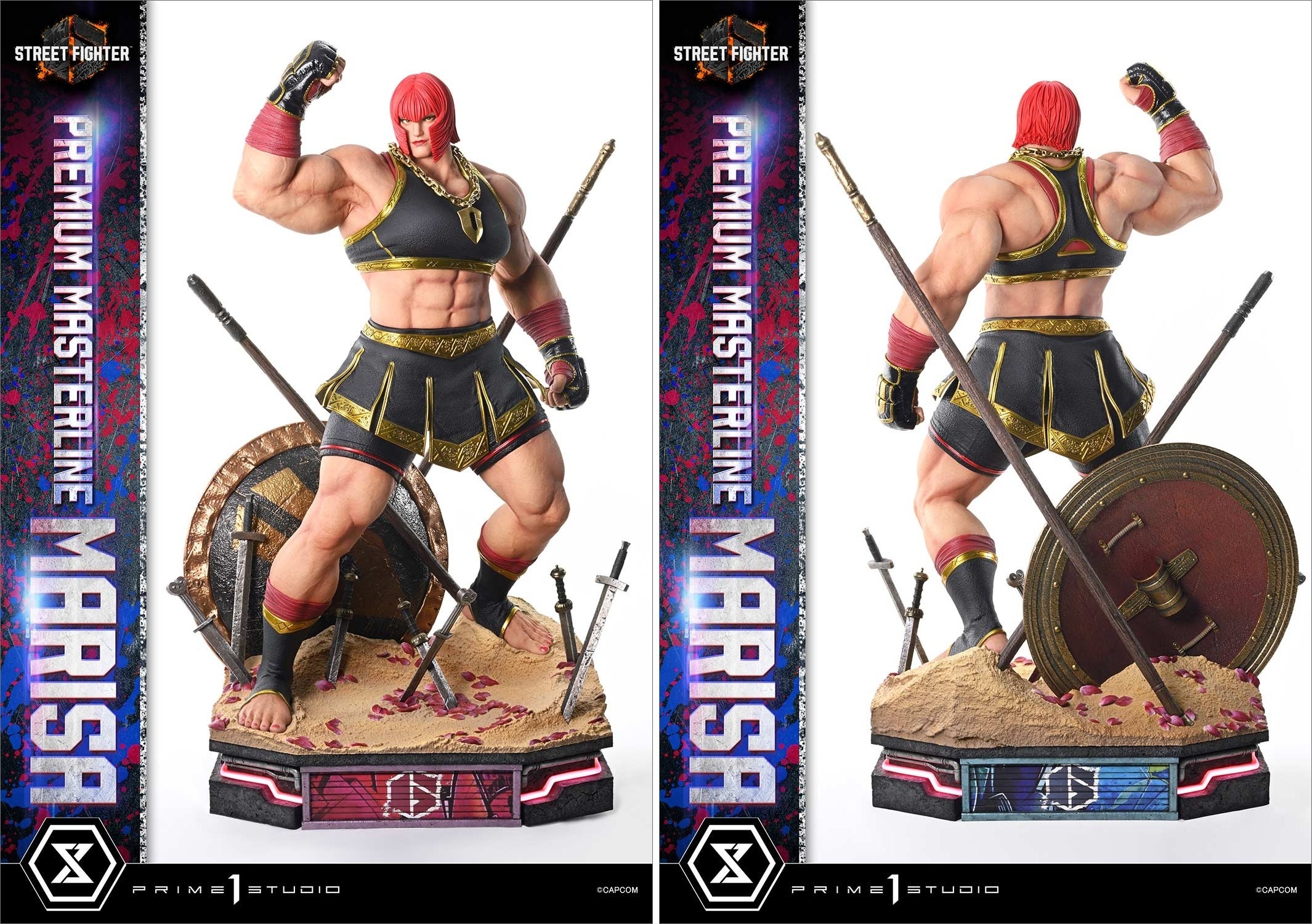 ストリートファイター6』より、マリーザの1/4ポリストーン製スタチュー