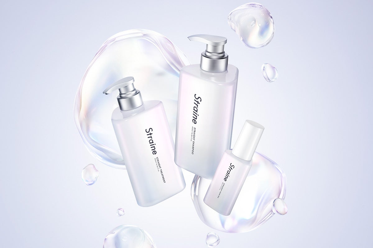 ストレートヘアケアブランドStraineからディズニー・アニメーション