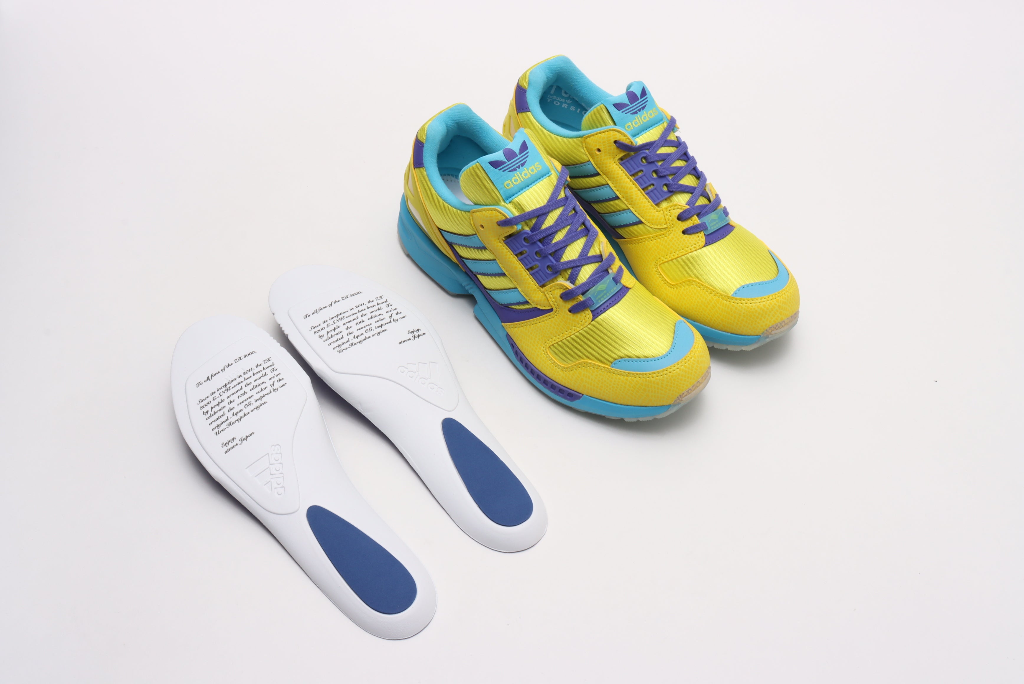 atmos」と「adidas Originals」の名作別注シリーズ”ZX 8000”の10作目が