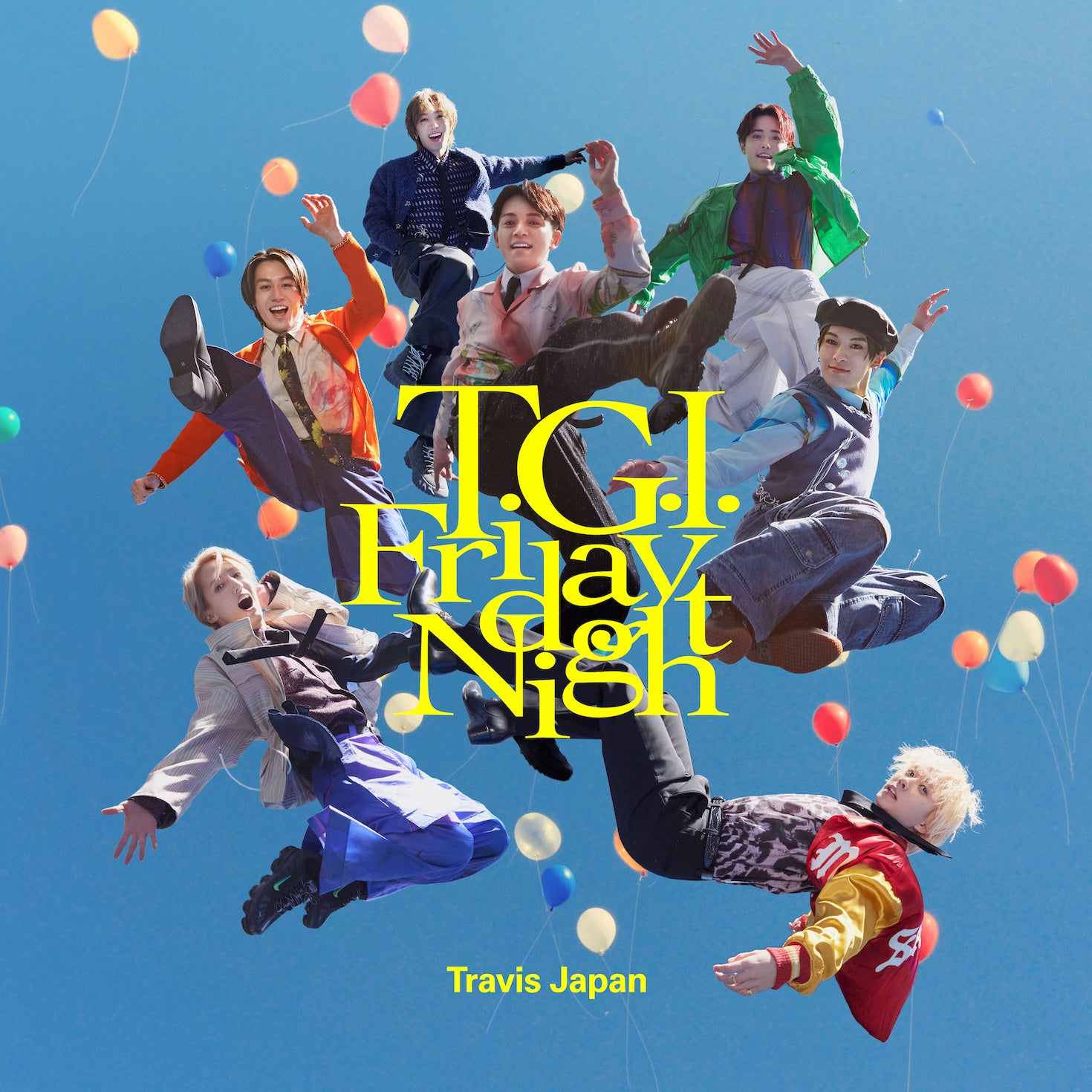 Travis Japan、新曲「T.G.I. Friday Night」 3月18日（月）配信