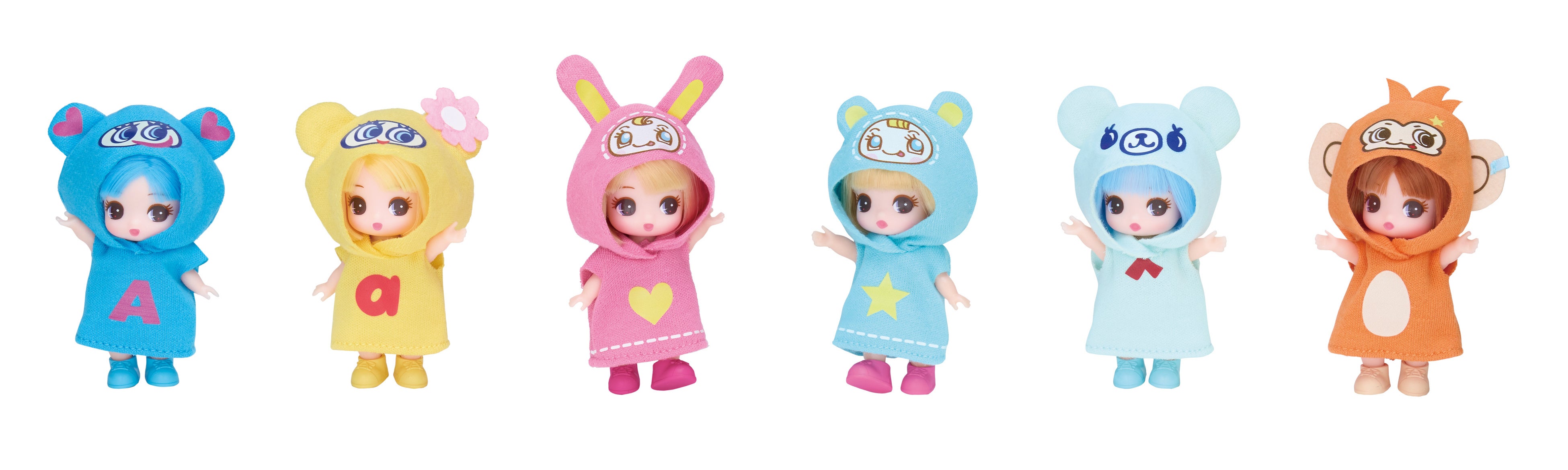 ナルミヤキャラクターズ」が、ミニドール「ぷちリカちゃん」シリーズ第