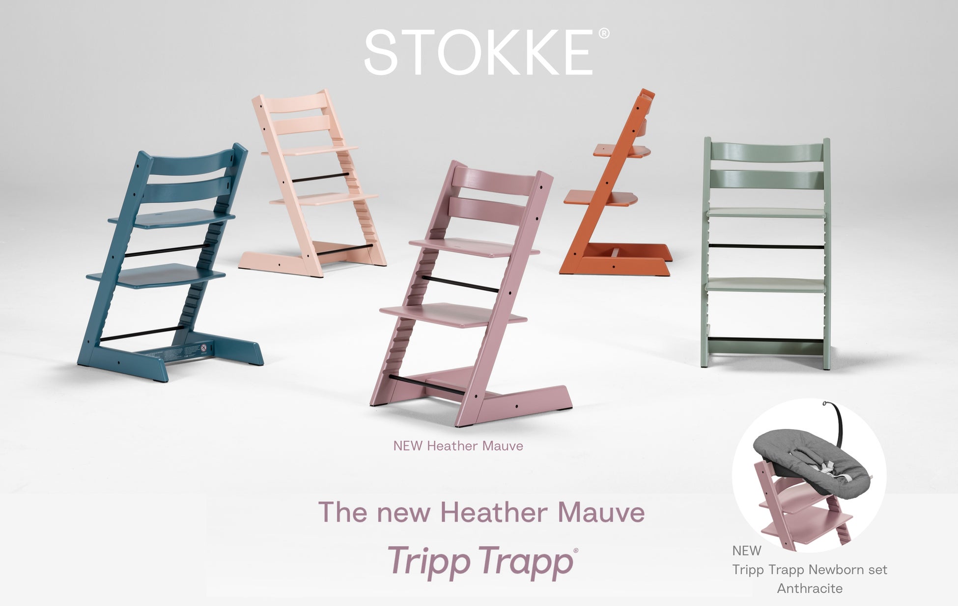 インテリアトレンドの最前線をお子さまの椅子に ー ストッケ「トリップ