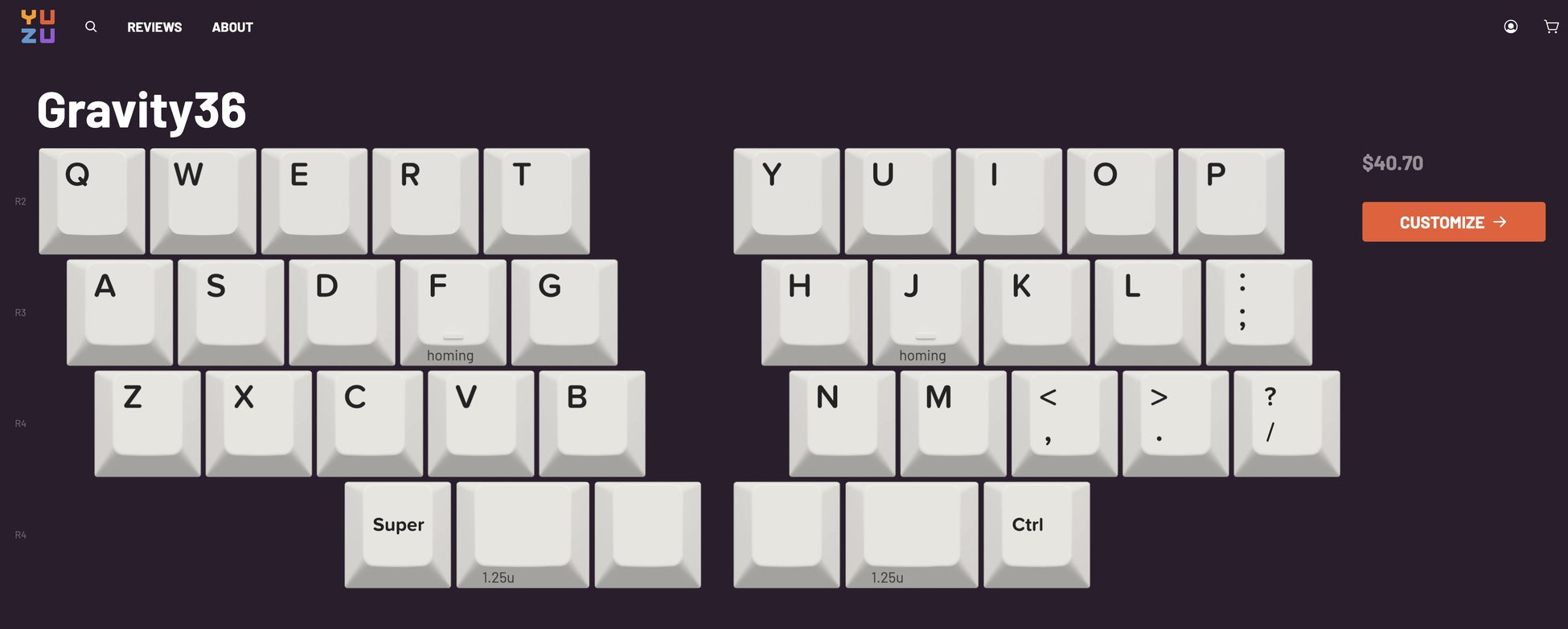 Greenkeysから左右分割キーボード「Gravity36」が2025年2月9日から発売