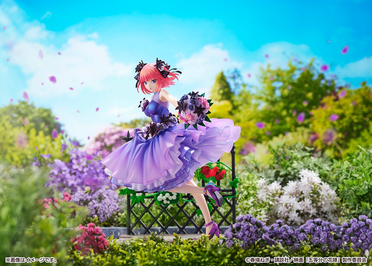SHIBUYA SCRAMBLE FIGURE、映画「五等分の花嫁」より紫を基調にした
