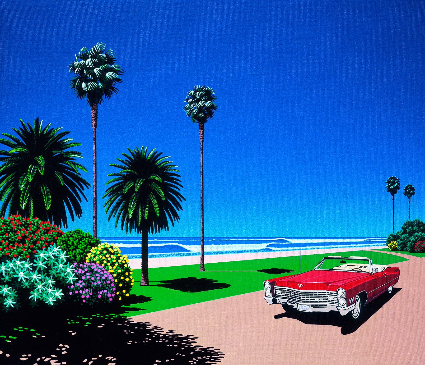 新宿高島屋】「永井 博 版画展 2025―Beyond the Horizon ―」、4月23日