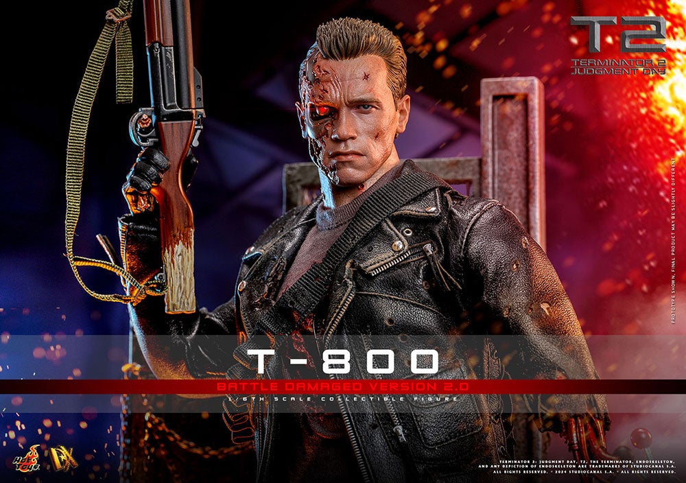 ターミネーター2』のT-800が、進化を遂げた2.0版としてホットトイズの1