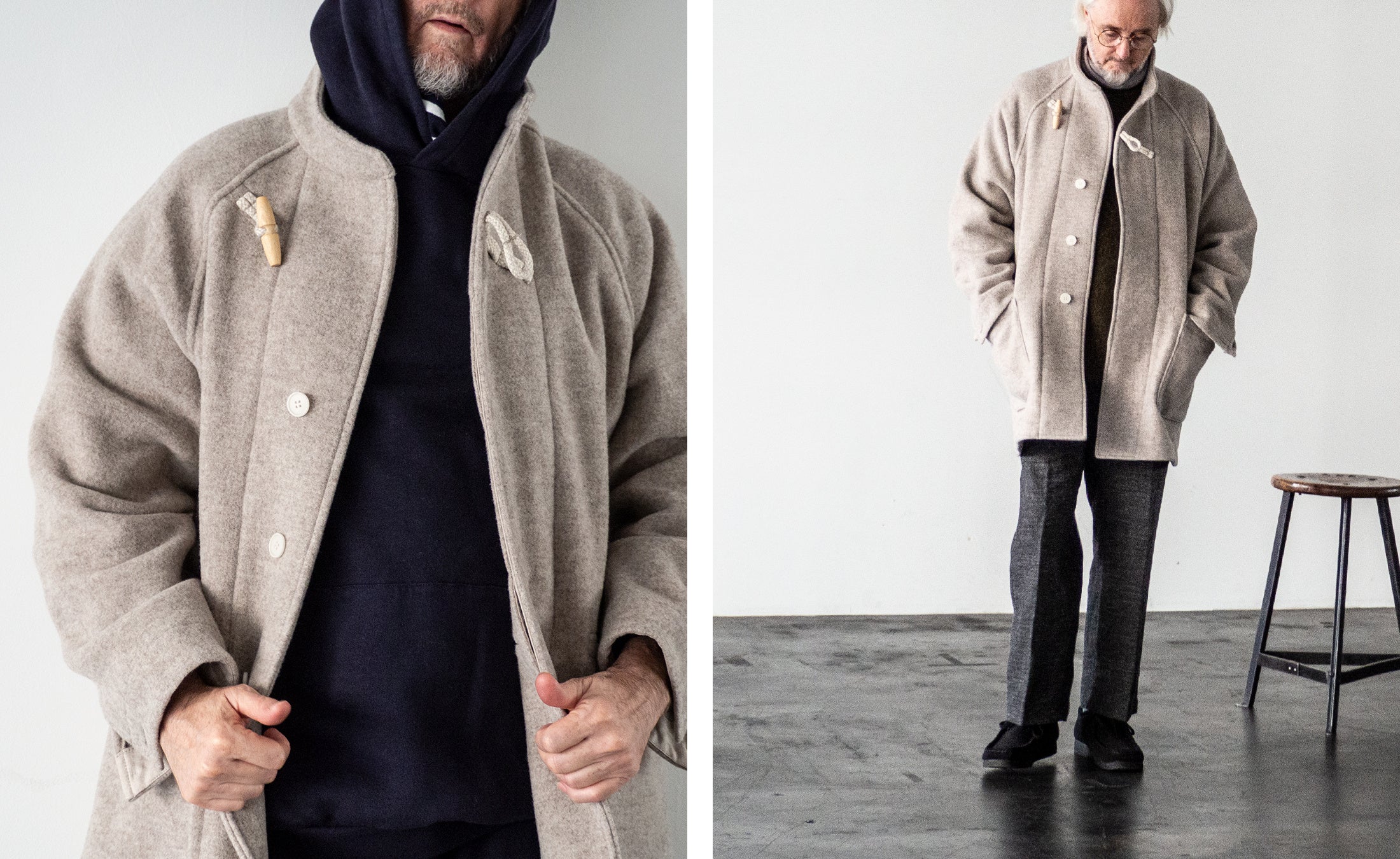 天然羊毛そのものの色味を、無染色で織物に。 | 株式会社 ネキストの