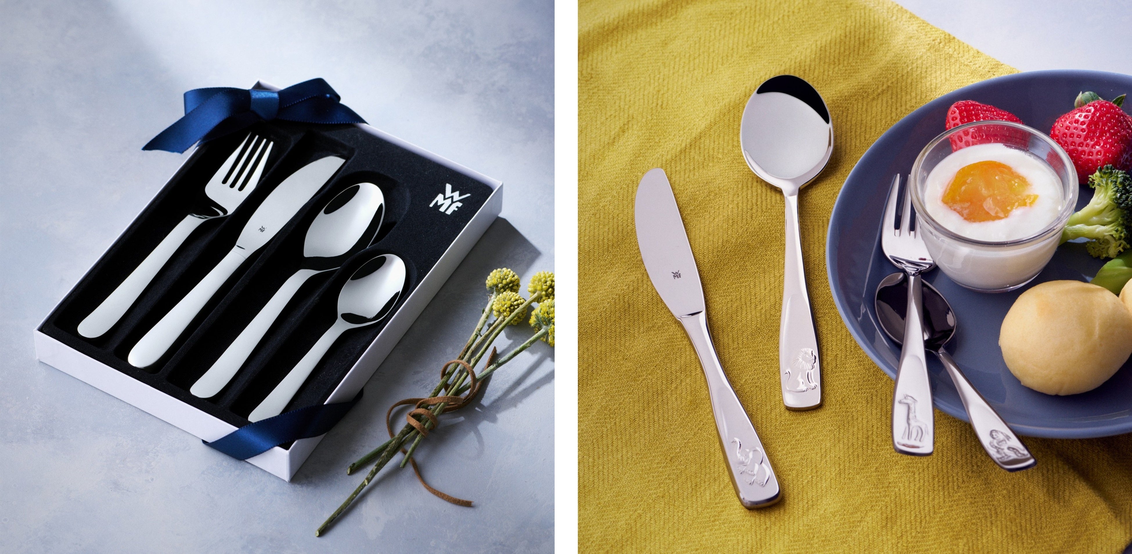 ギフトとして喜ばれるWMF最高品質のキッズカトラリー「グラヴュア