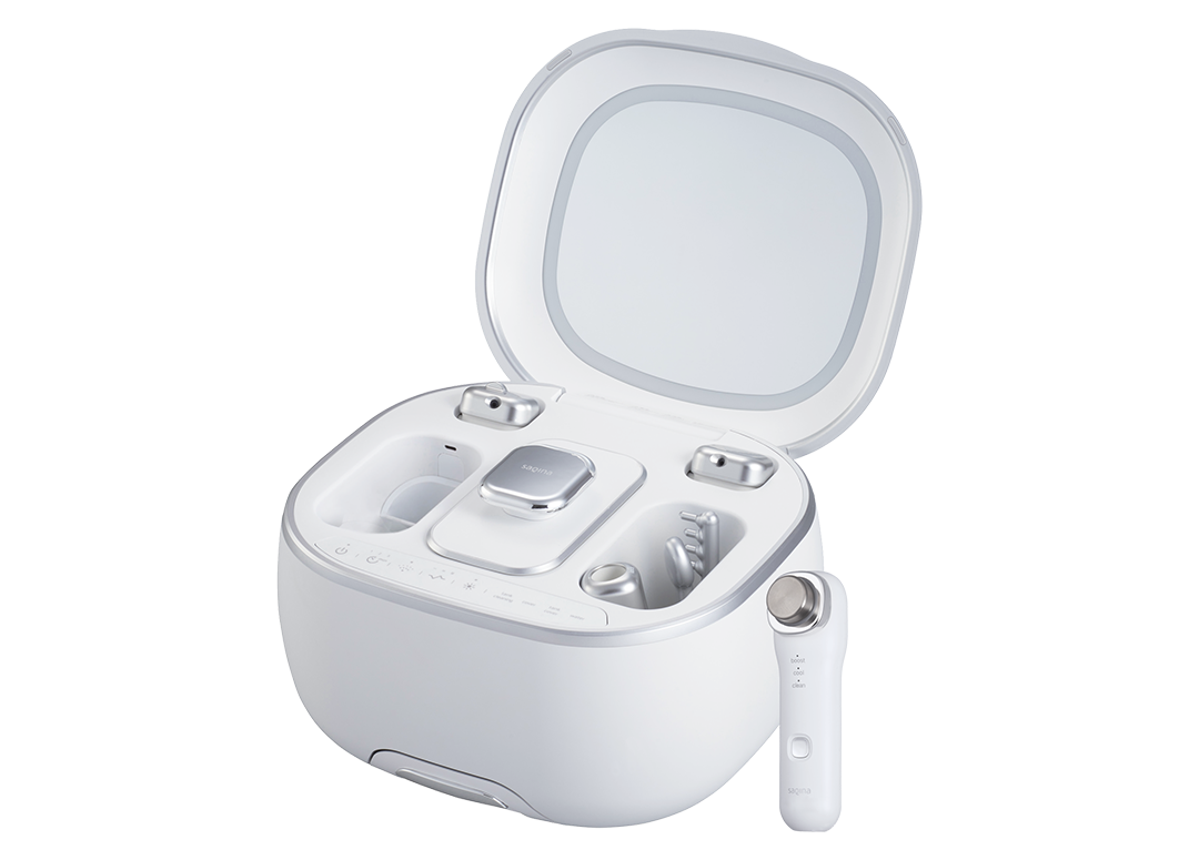 saqina サキナミューピンク サキナ 美顔器 美容機器 赤外線 スチーマー