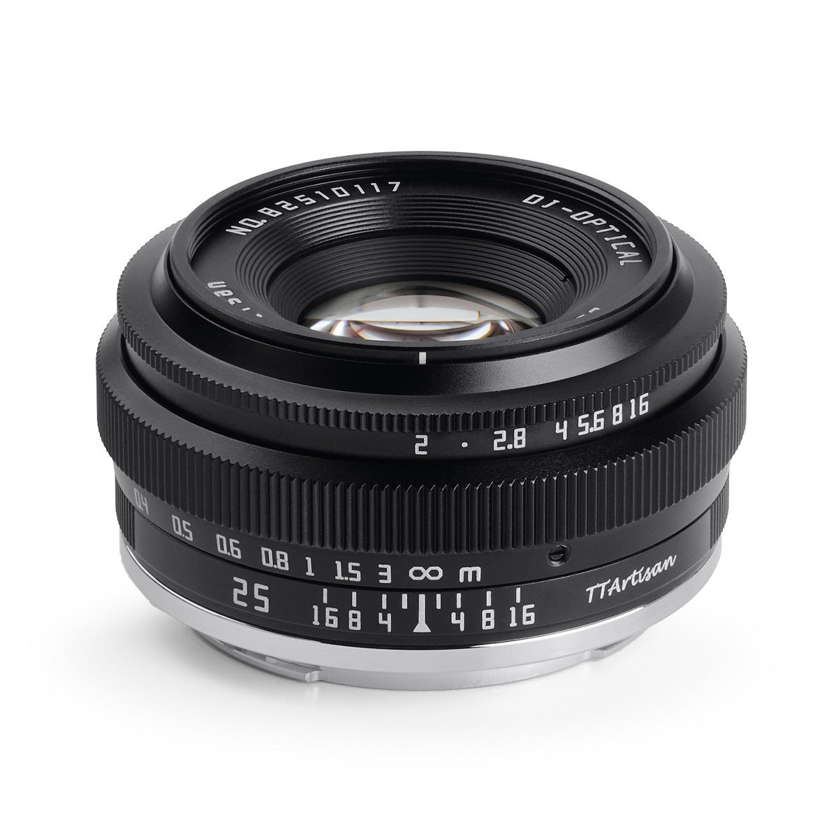 銘匠光学、APS-C対応の小型レンズ「TTArtisan 25mm f/2 C」 発売
