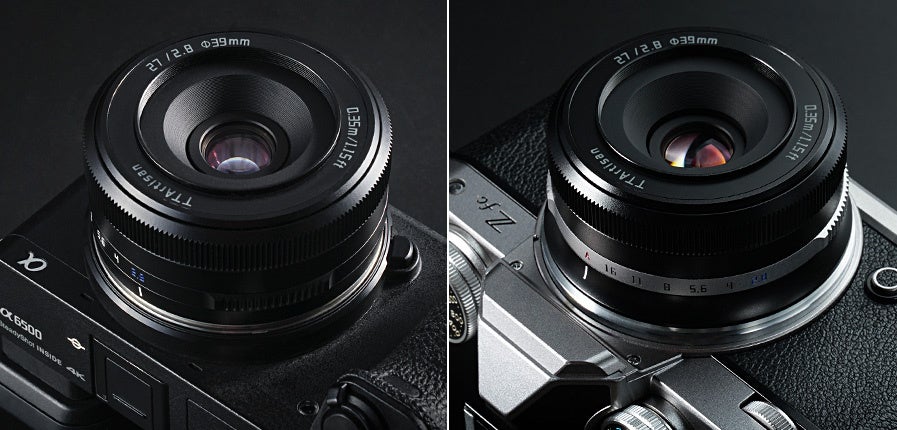 ソニーE・ニコンZ用 小型軽量レンズ「TTArtisan AF 27mm f/2.8」発売