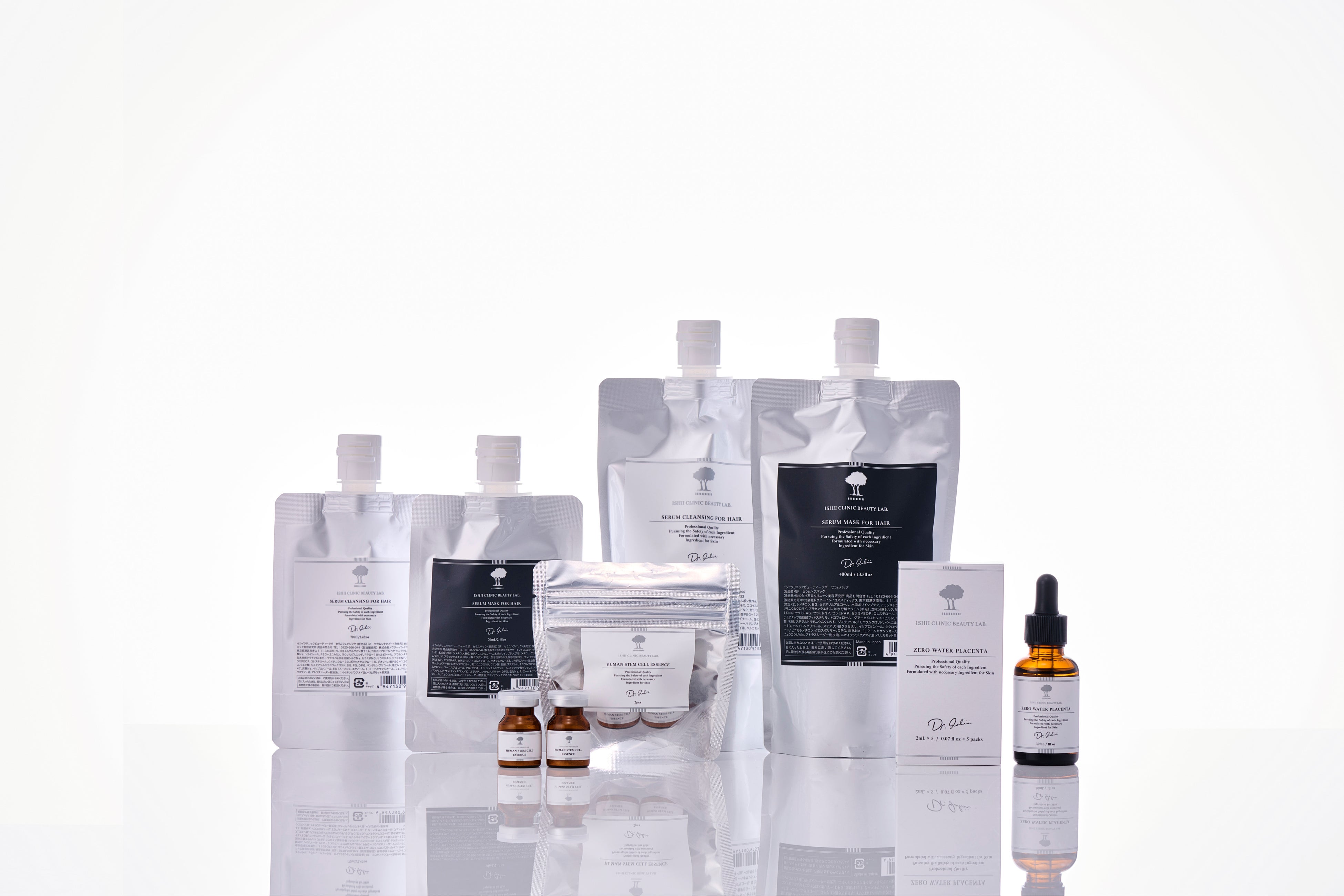 ISHII CLINIC BEAUTY LAB.より「ヒト幹細胞上清FD ※1（美容液） 」「無