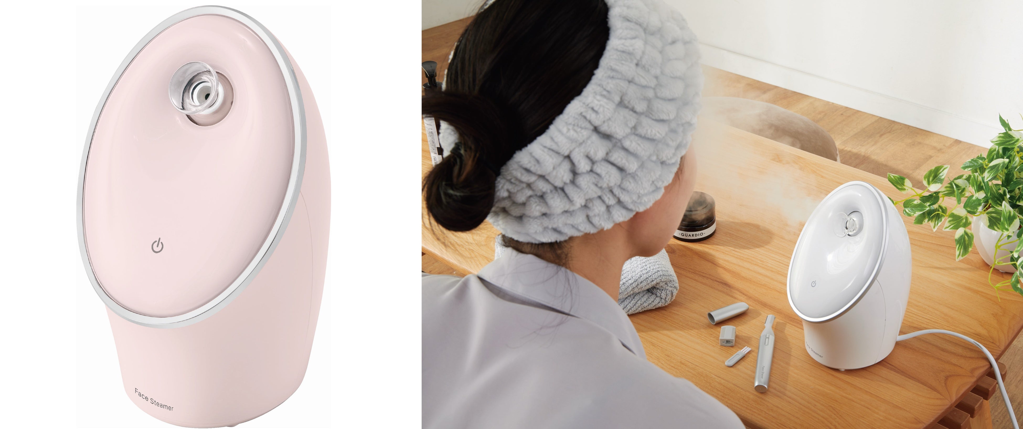 ニトリ】スチームで肌をやわらげ、効果的にお手入れ！人気のフェイス