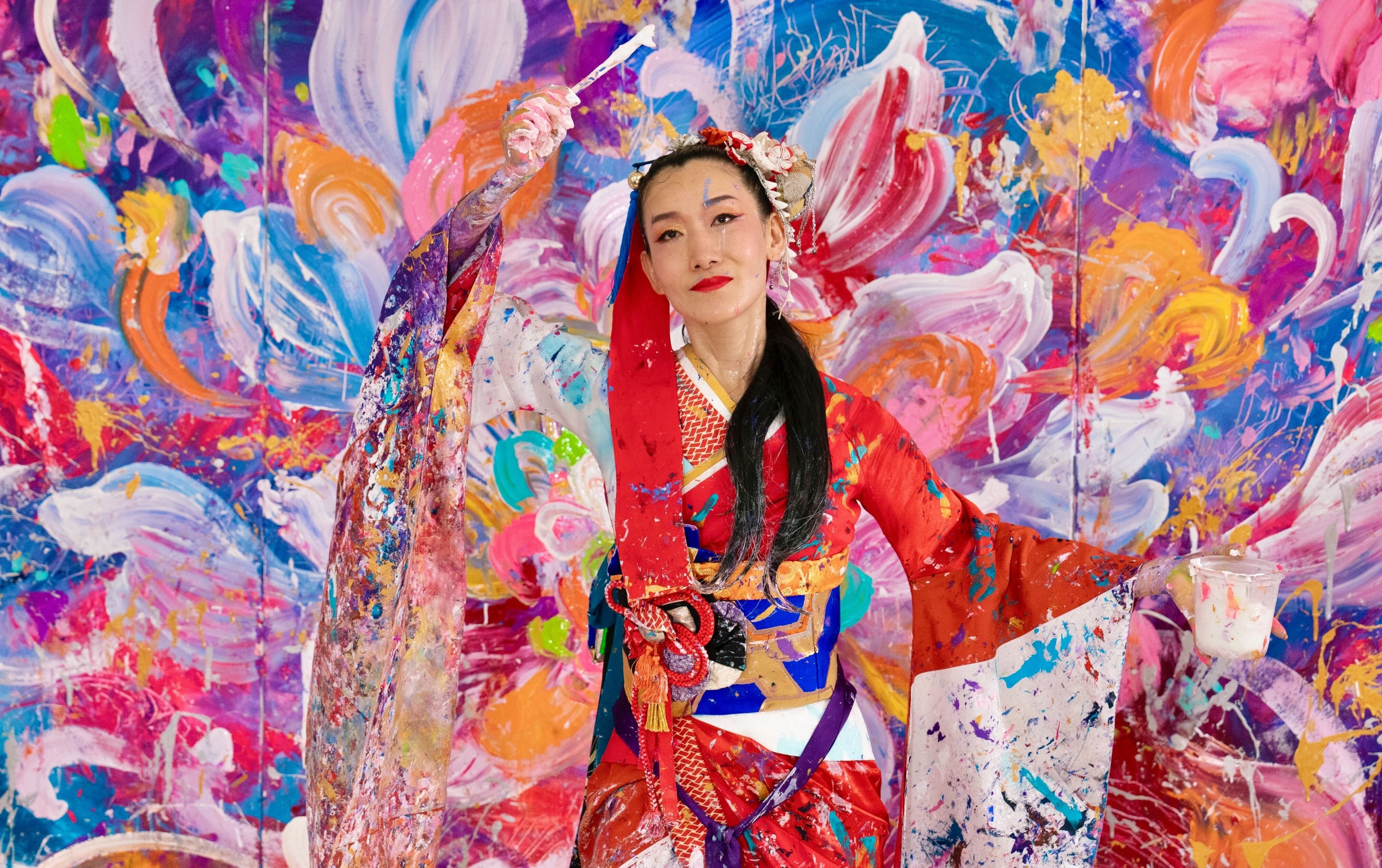 YUGENGallery】ニューヨークで絶賛されたライブペインティングは必見