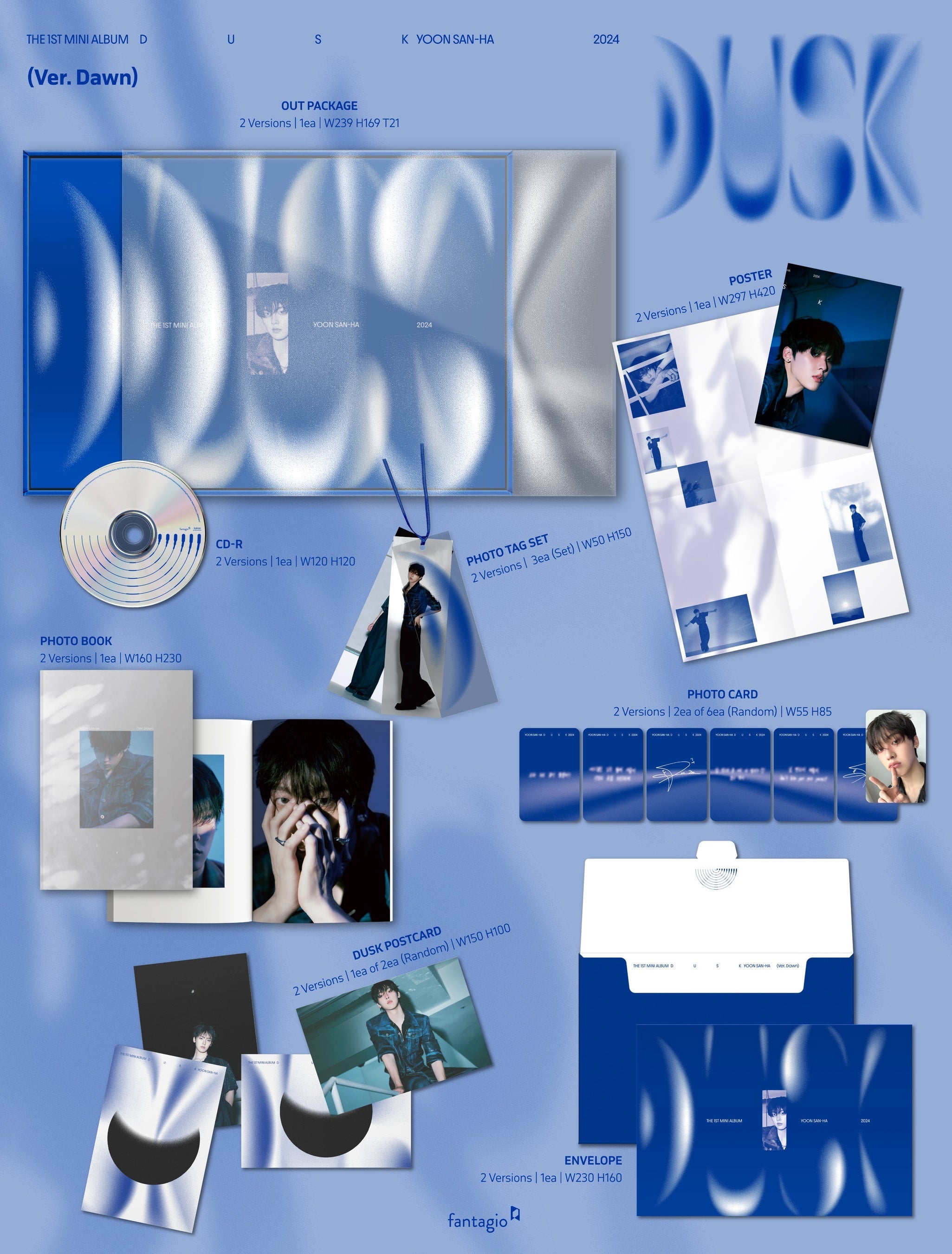 YOON SAN-HA(ASTRO) 1st Mini Album『DUSK』＠Loppi・HMV限定特典