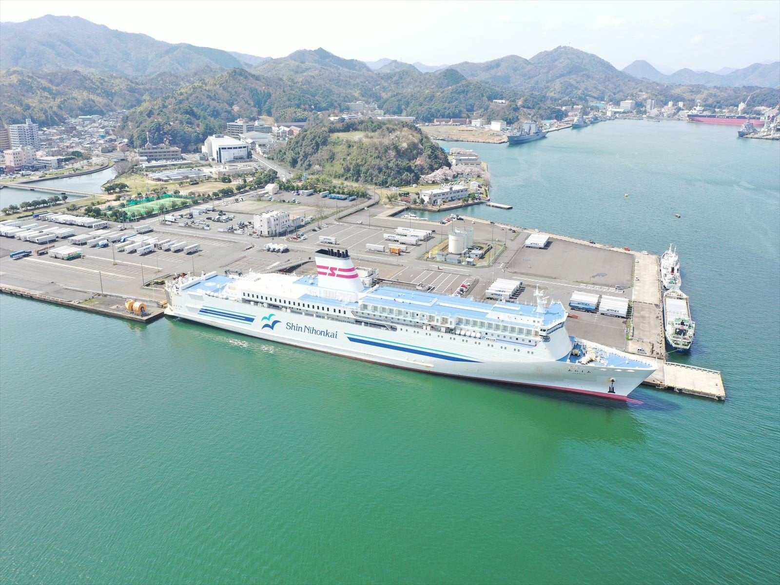 新日本海フェリー舞鶴支店】京都舞鶴再エネフェスで寄港地物産展を出店