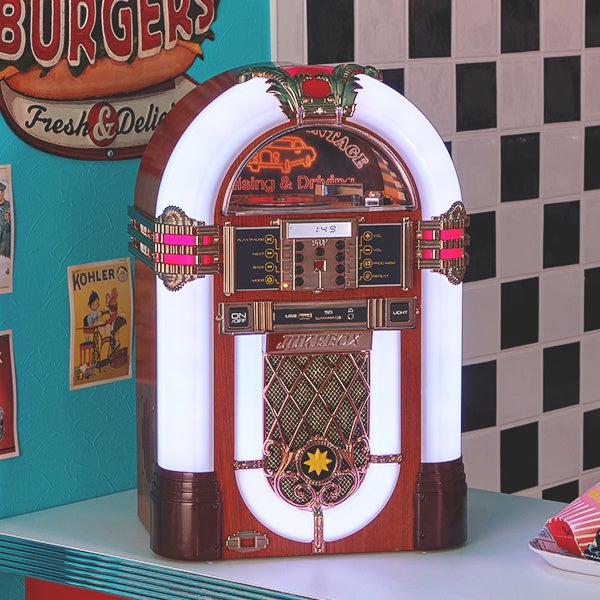 新商品『ジュークボックス型CDプレーヤー』、9月11日（木）に一般販売