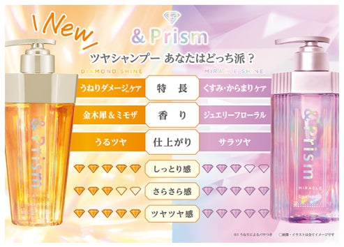 &Prism（アンドプリズム）より髪のうねり・ダメージケアに特化した新