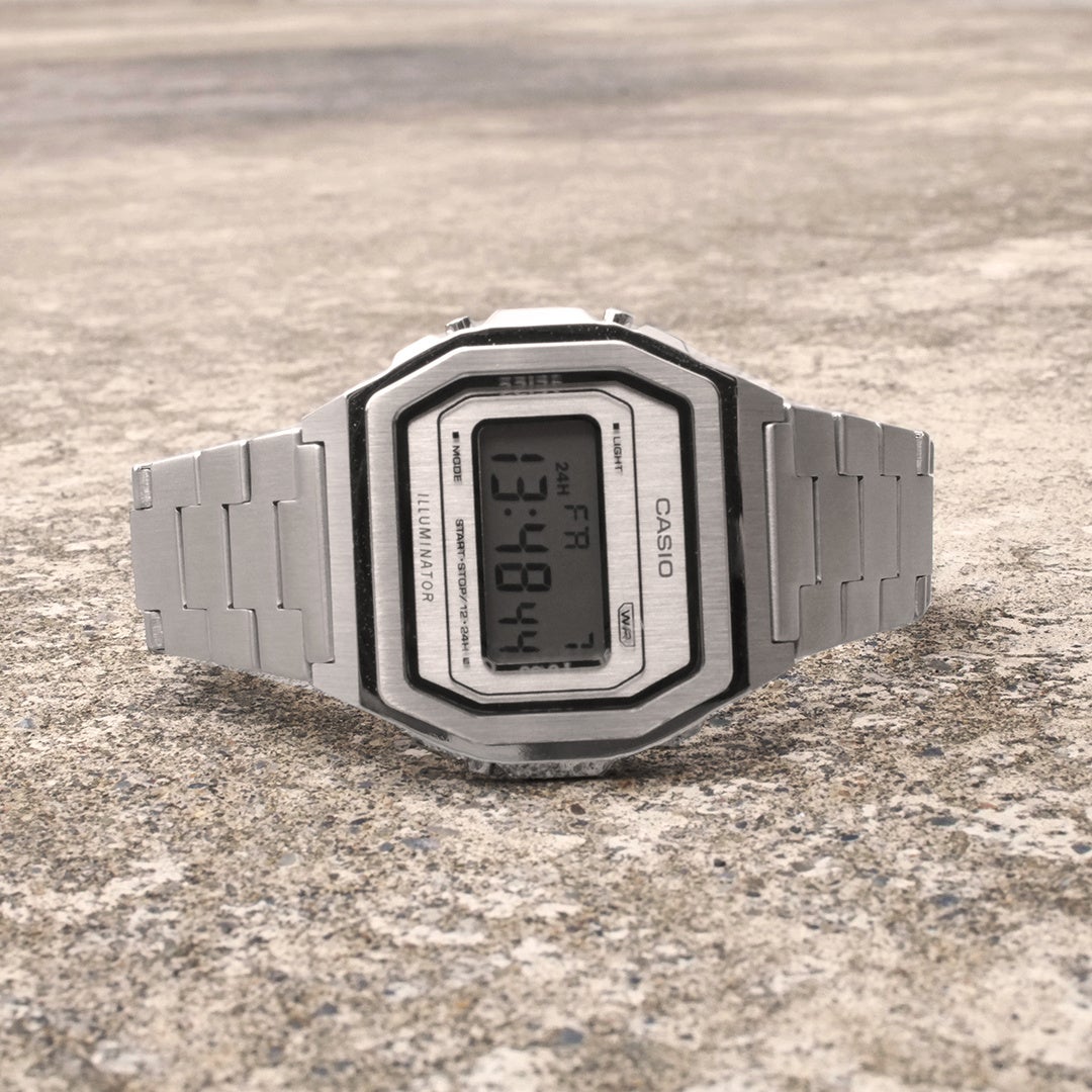 モノトーンコーデをスタイリッシュにする【カシオクラシック】の新作