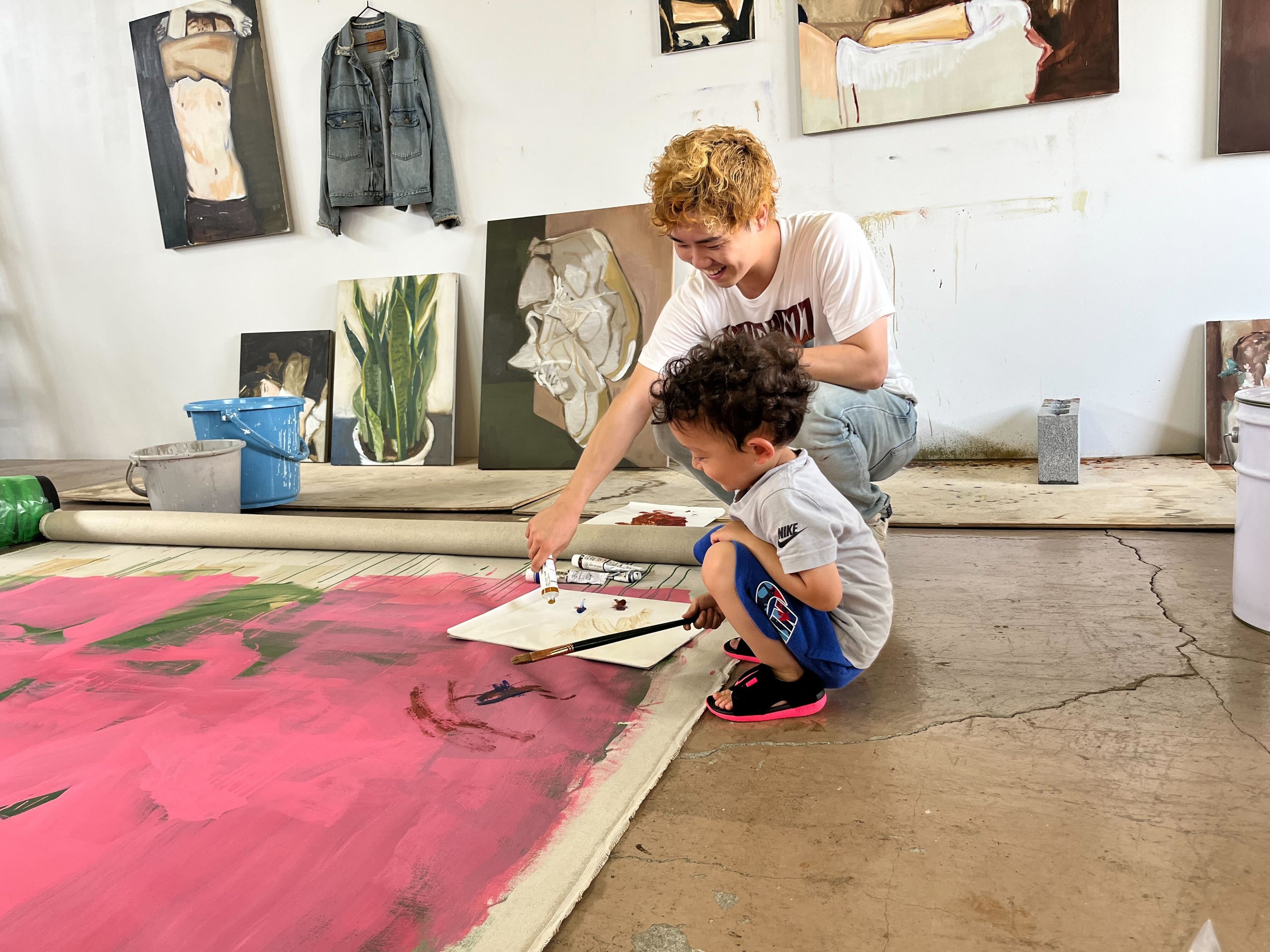 子どもARTワークショップを開催！日本を牽引する若手アーティストを