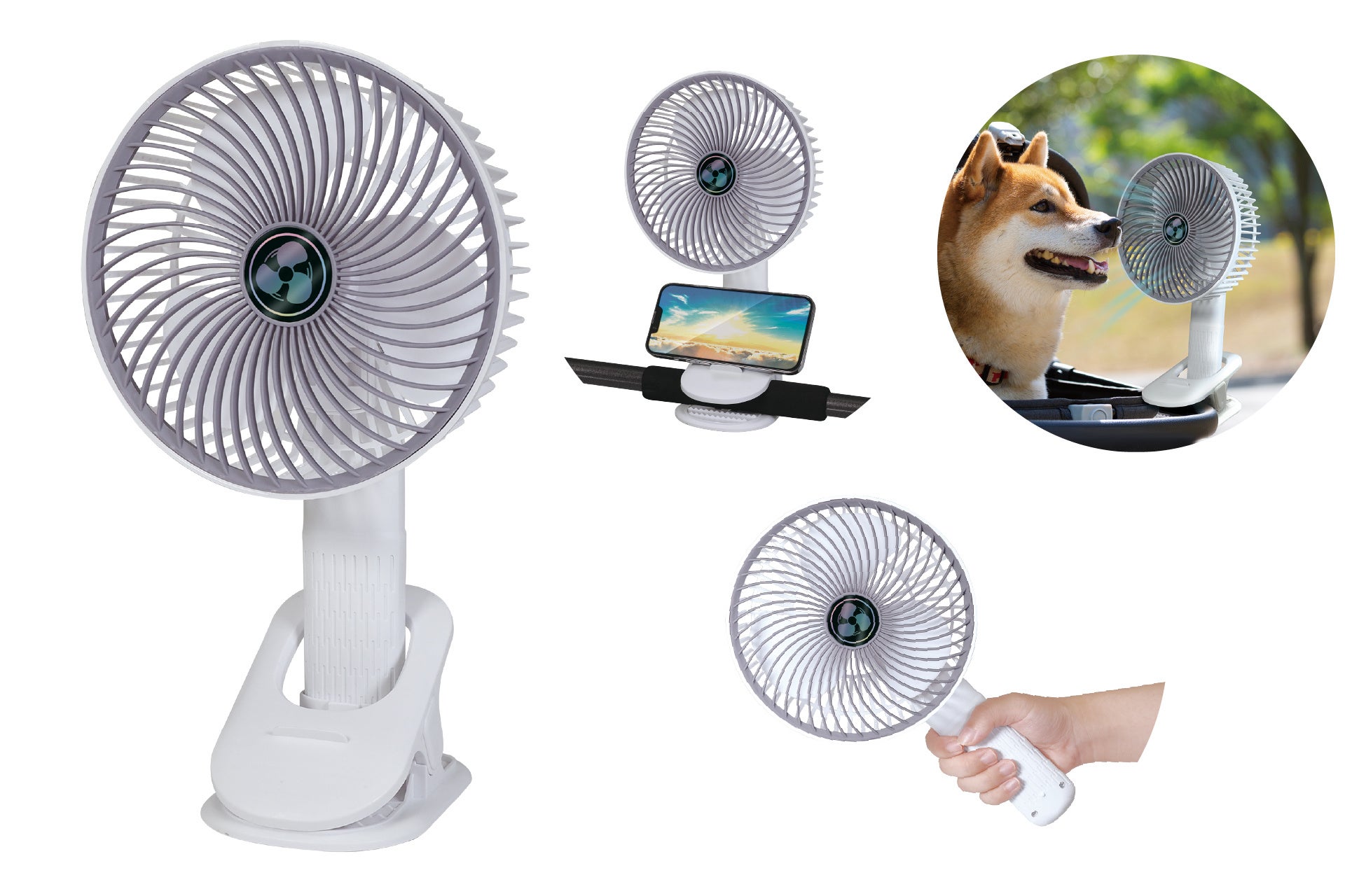 ハンディ扇風機の進化が止まらない！意外と便利な「スマホにダイレクト