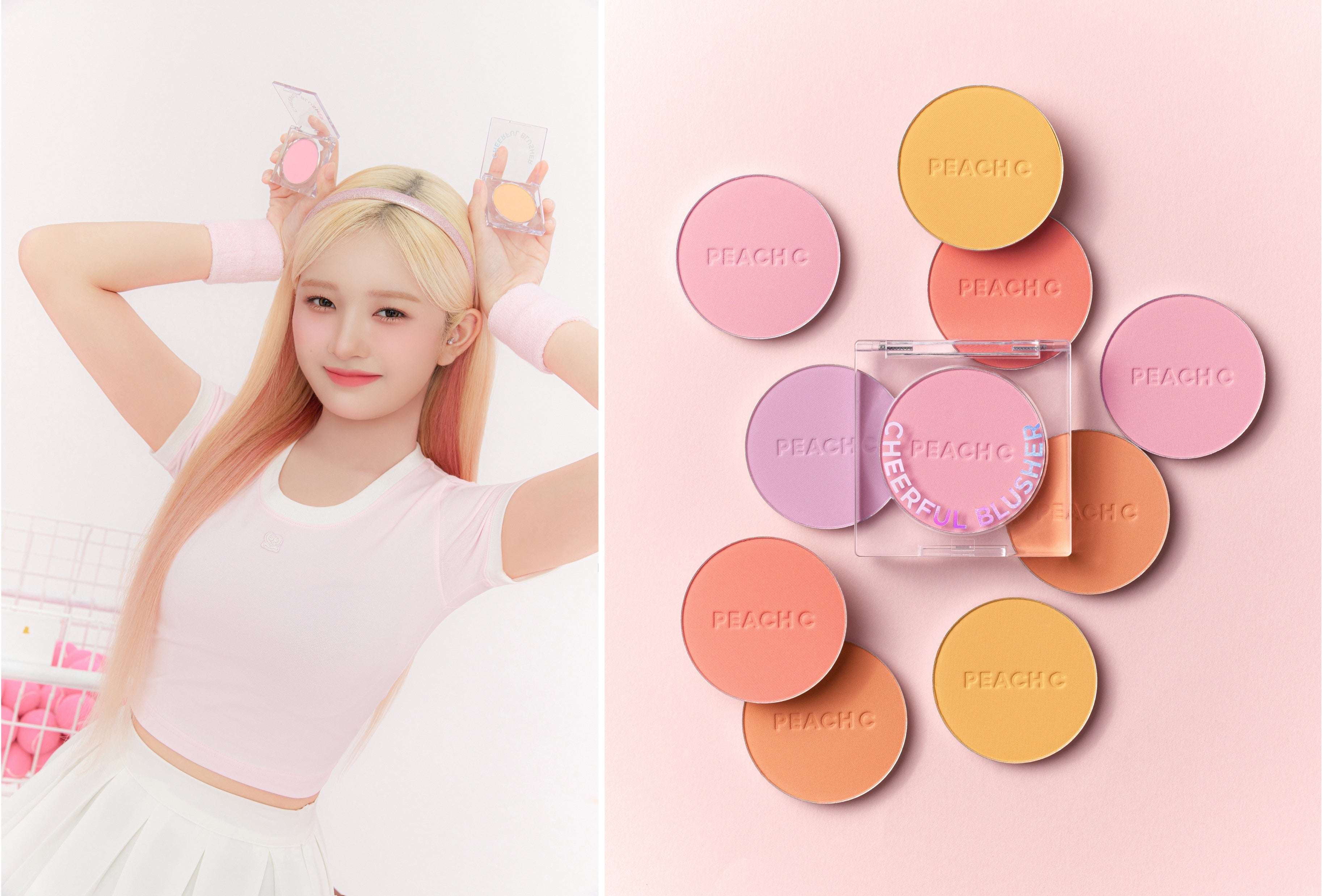 IVE・REIがミューズを務める韓国発のコスメブランド「PEACH C」から