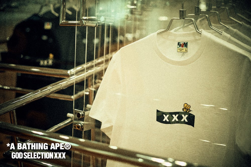 A BATHING APE®︎ × GOD SELECTION XXX | 株式会社 ノーウェアのプレス