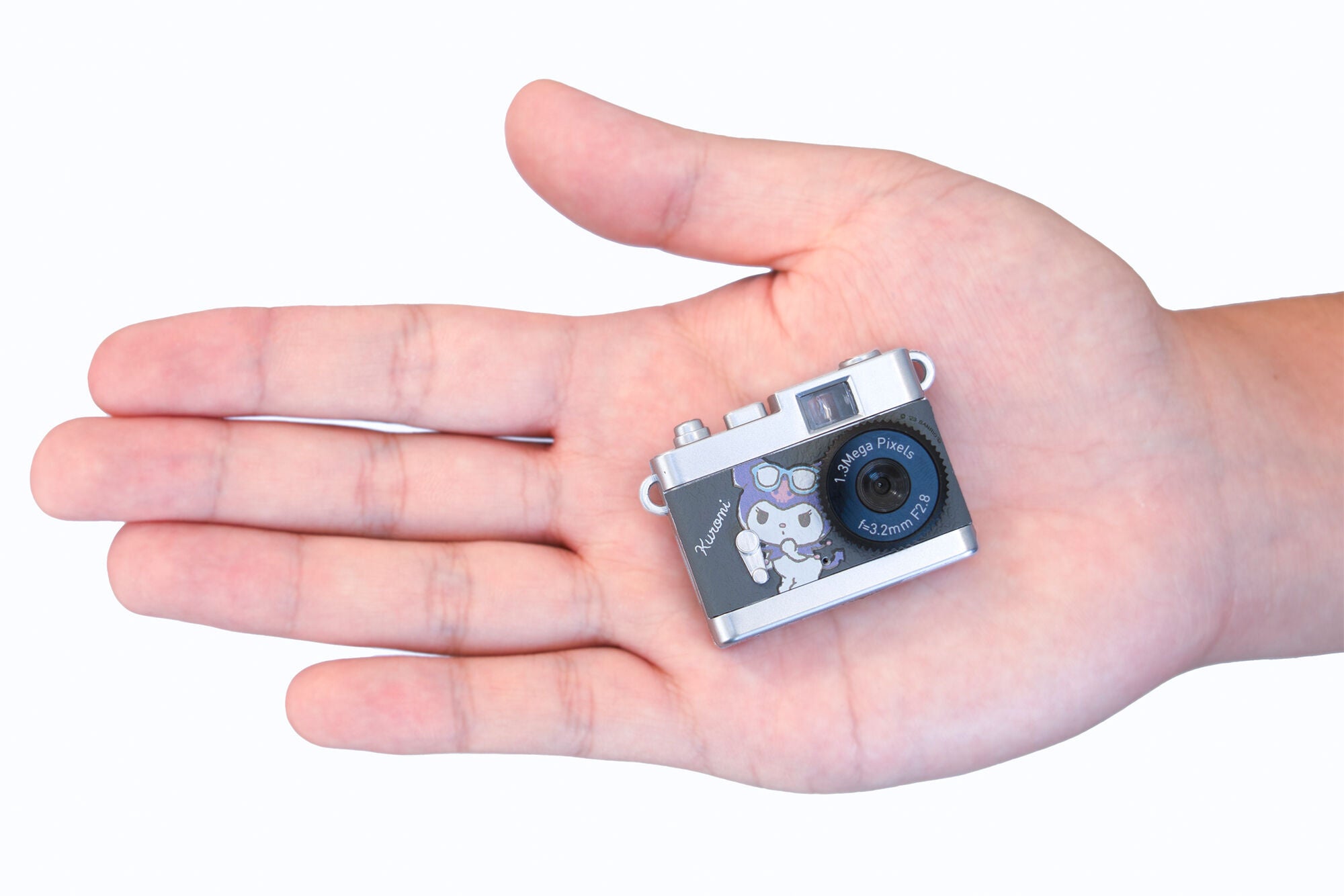 サンリオキャラクターモデルの超小型トイデジタルカメラにマイメロディ