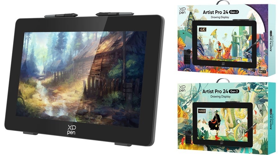 XPPen Artist Pro シリーズより2種類の 24インチ液晶ペンタブレット