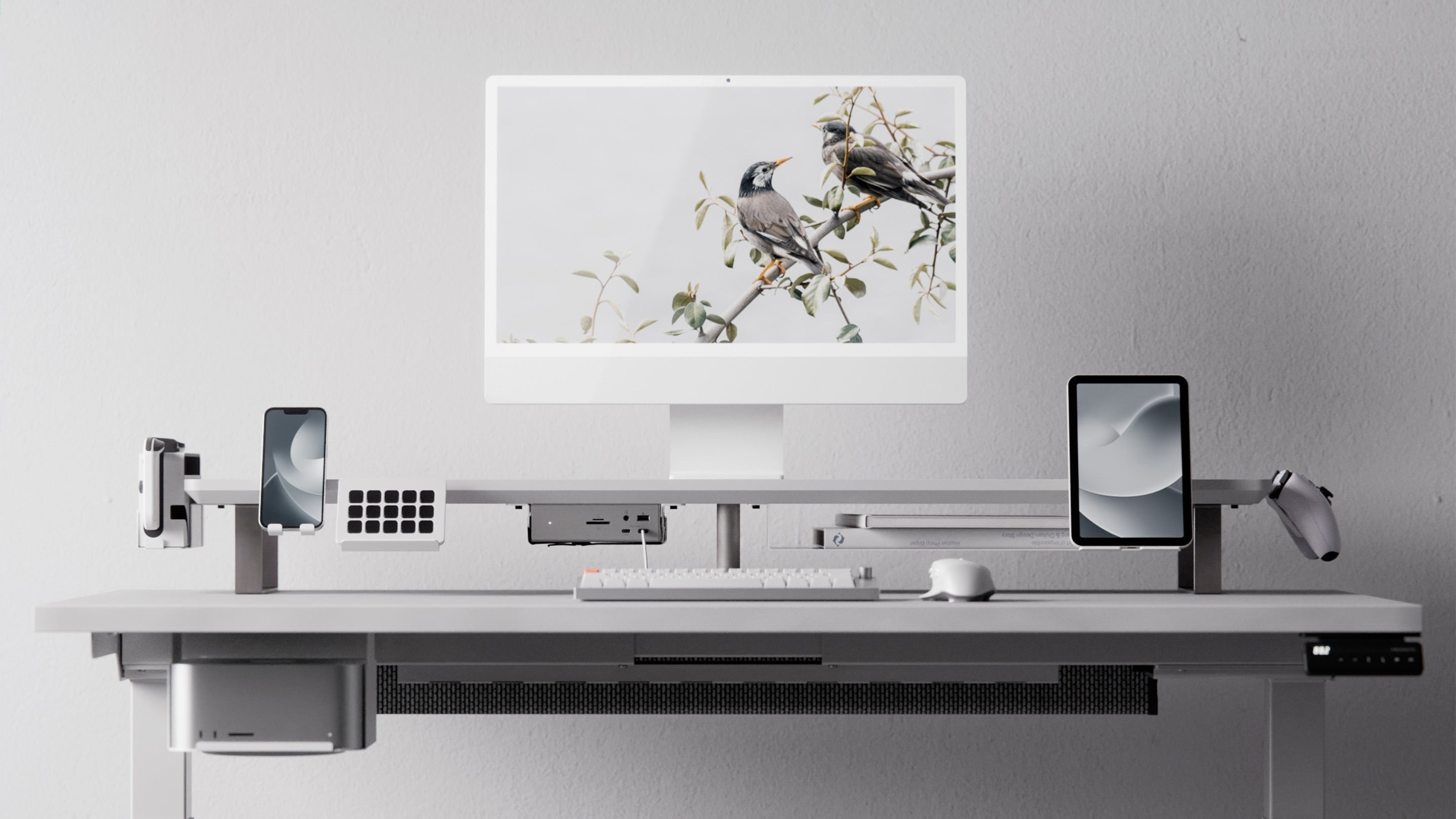 PREDUCTS：デスクシェルフに最適化したモニターアーム「PREDUCTS