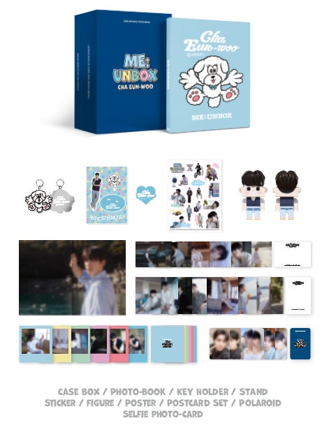 チャウヌ写真集『ME : UNBOX』ファンミーティング会場限定特典付きで