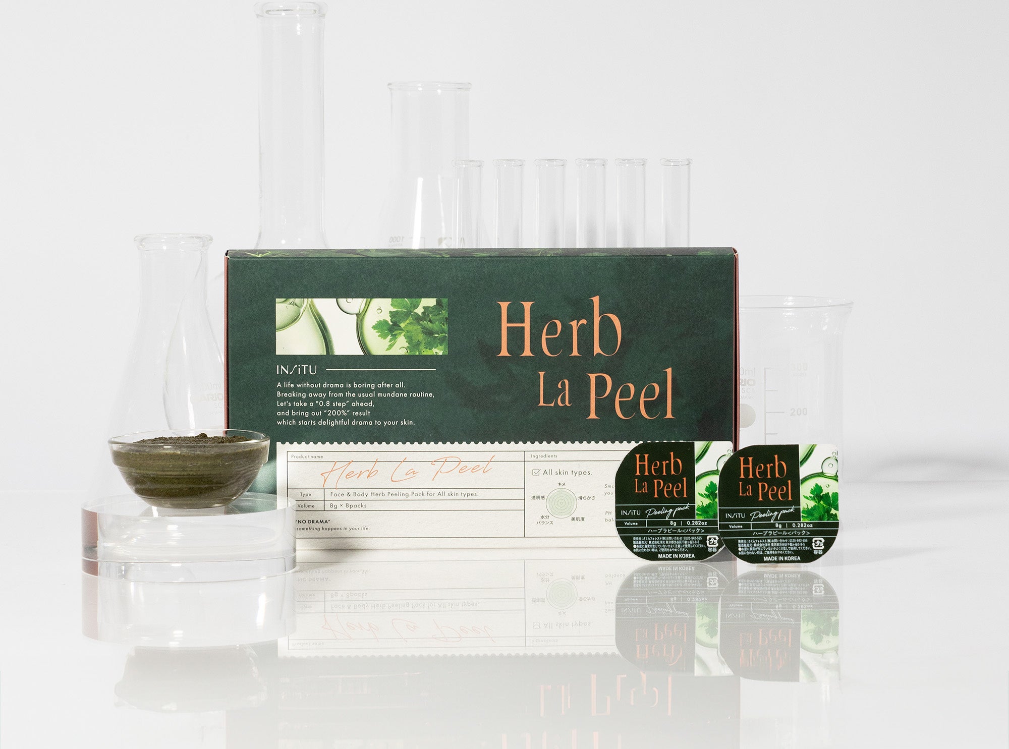 月末処分ハーブピーリング セルフハーブラピール インシトゥ14箱セット