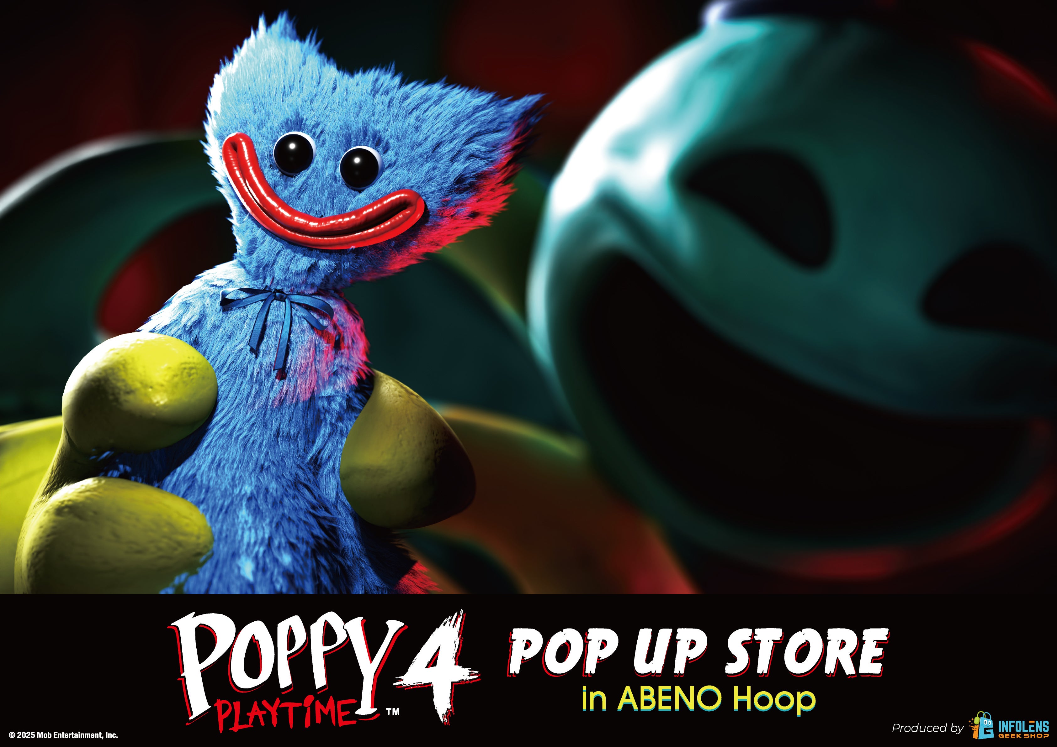 話題のPOP UP STOREが遂に関西上陸！人気ホラーゲーム「Poppy Playtime