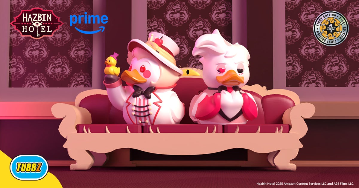 世界的人気アニメ『ハズビン・ホテル』からヴォックスの大胆不敵な笑み