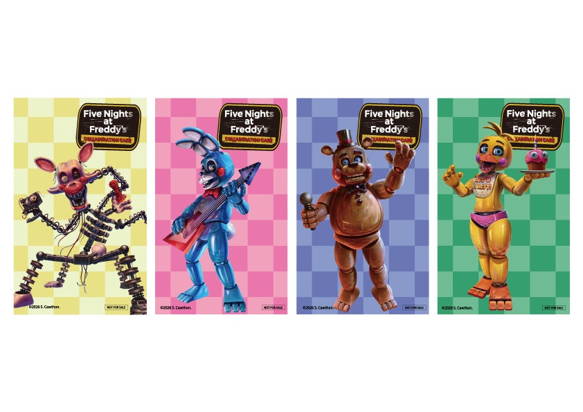 大人気ホラーゲーム「Five Nights at Freddy's」の日本初のコラボ
